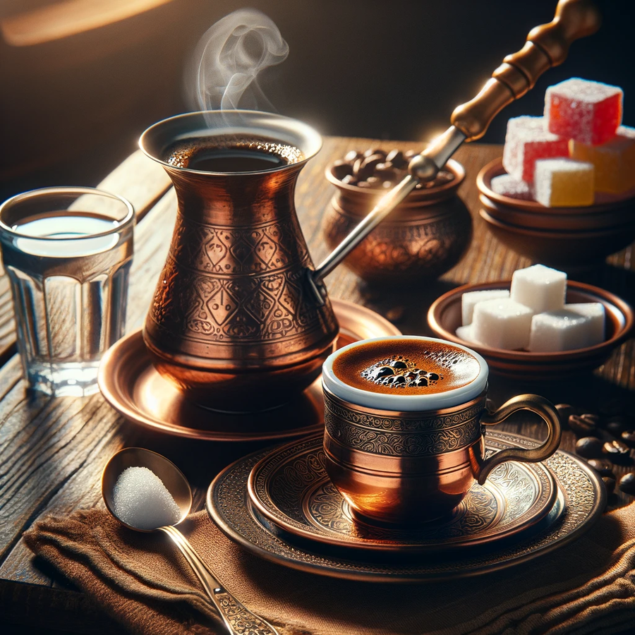 Turkish & Flavoured Coffee قهوة تركي و بالنكهات
