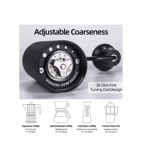 420 SUS CNC Burr Coffee Grinder