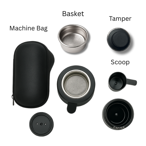 HandPresso Espresso Machine with Basket