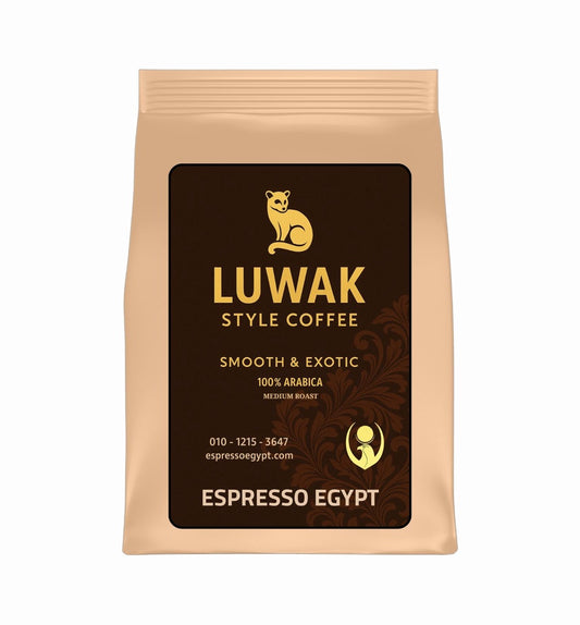 Luwak Style Coffee | 100% Arabica Medium Roast – Espresso Egypt
