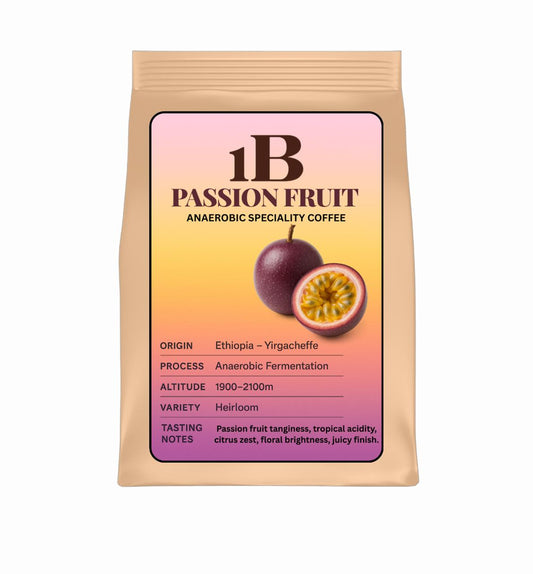 1B Passion Fruit – Anaerobic Ethiopia Yirgacheffe Specialty Coffee