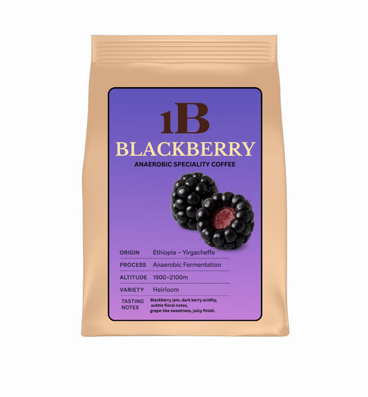 1B – Blackberry Anaerobic Ethiopia Yirgacheffe Specialty Coffee