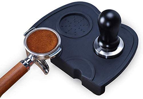 Double-Slot Espresso Tamping Mat – Silicone Barista Pad