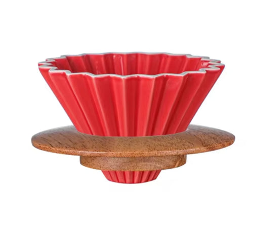 Artisan Ceramic Pour-Over Coffee Dripper