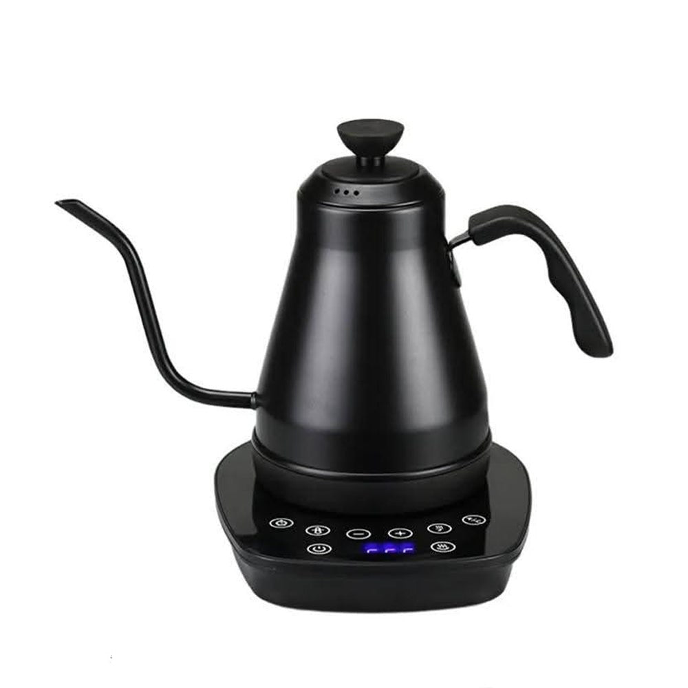 Matte Black Electric Gooseneck Kettle – Variable Temperature