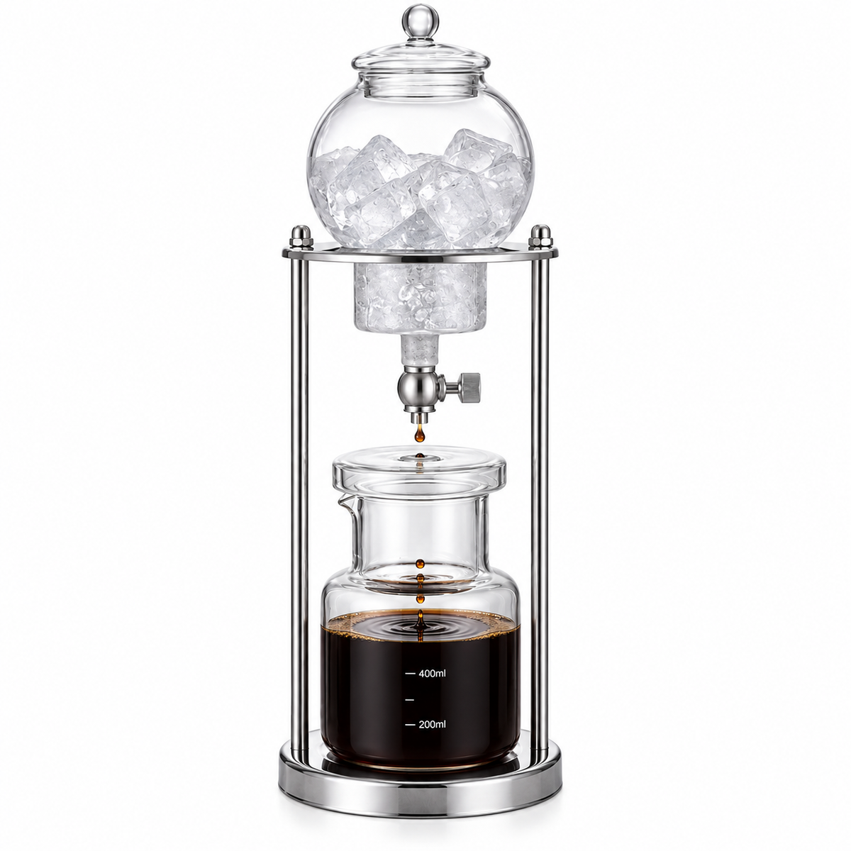 Glass Cold Brew Coffee Dripper Tower – Ice Drip Coffee Maker