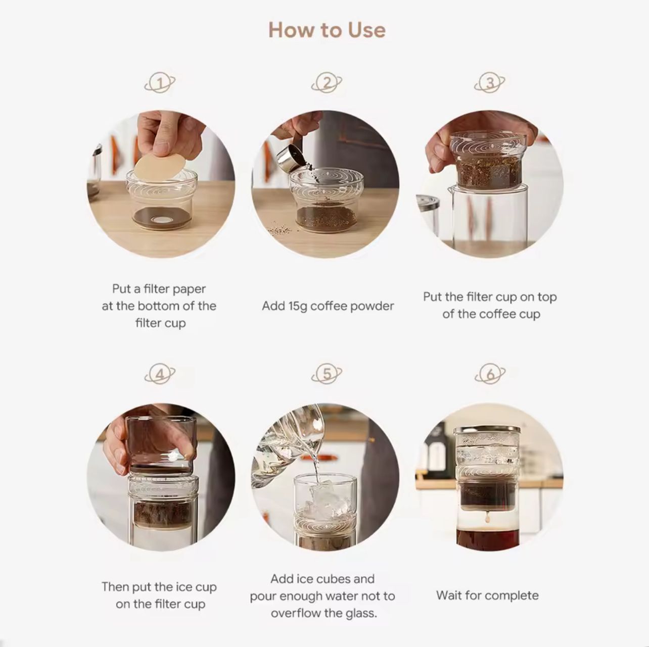BrewDrop™ – Cold Brew Coffee Dripper | قطّارة قهوة باردة برو دروب