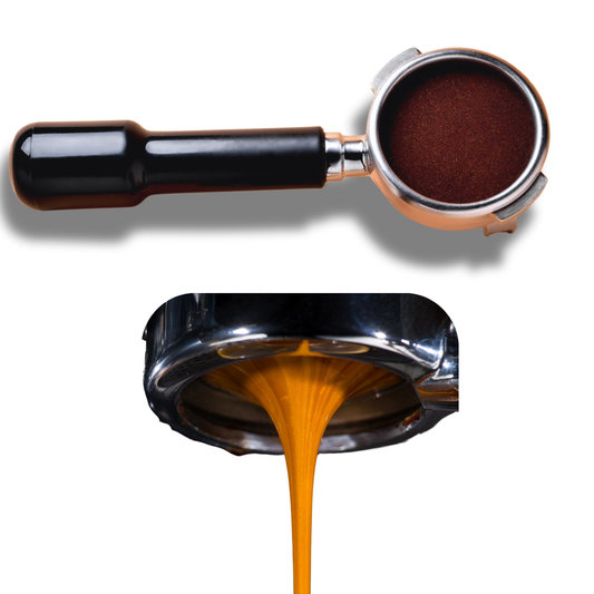 Black Bottomless Portafilter 51mm
