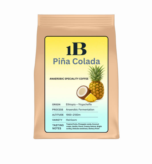 1B – Piña Colada Anaerobic Ethiopia Yirgacheffe Specialty Coffee