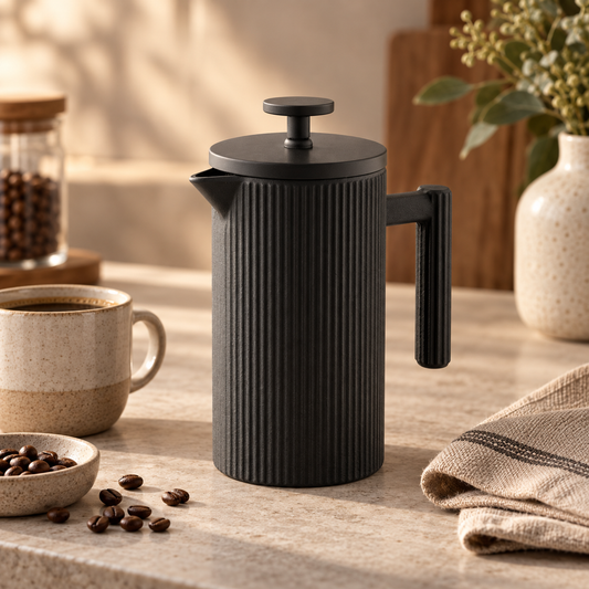 Matte Black French Press Coffee Maker – فرنش بريس أسود