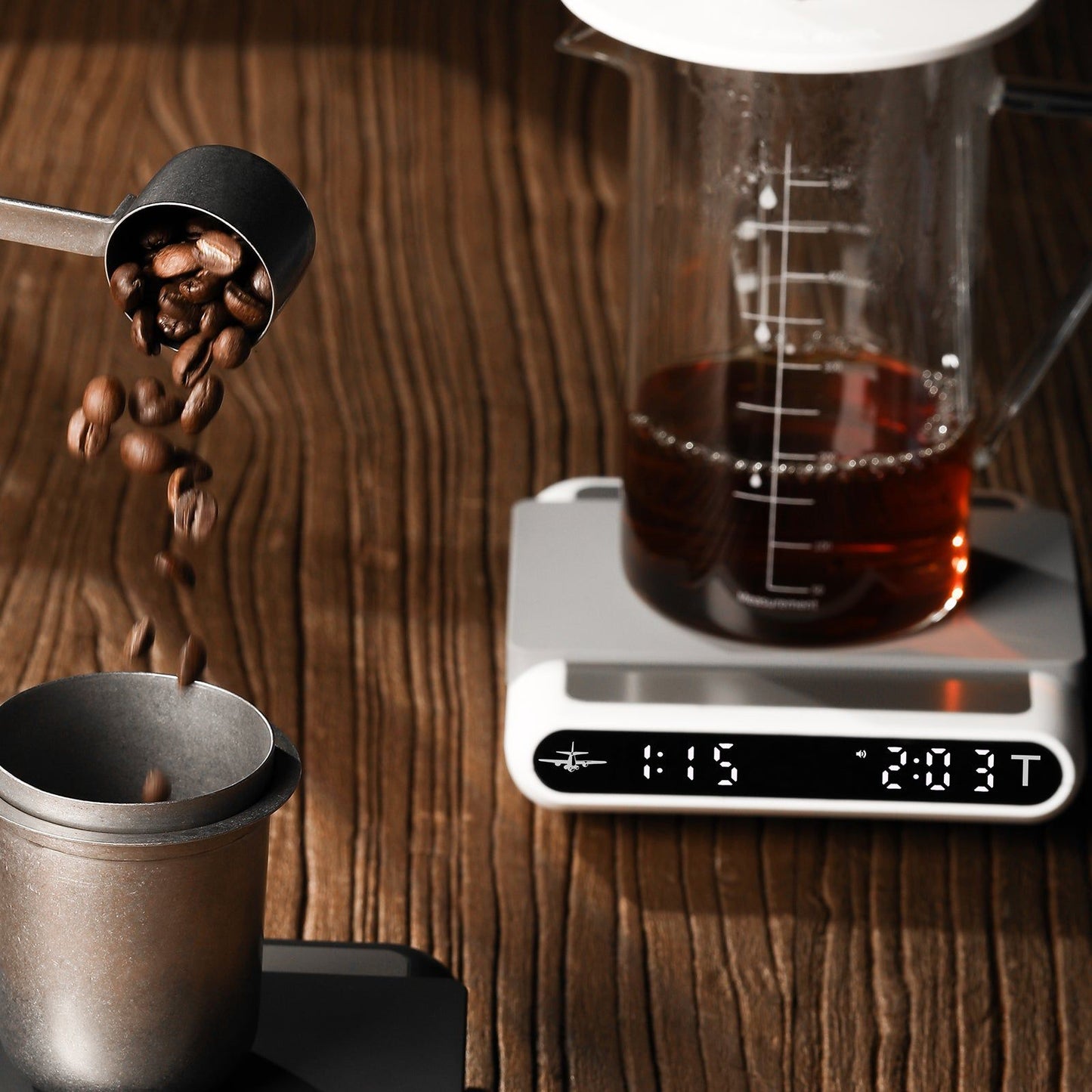 MHW 3BOMBER Pro Smart Coffee Scale  ميزان بومبر الذكي لتحضير القهو