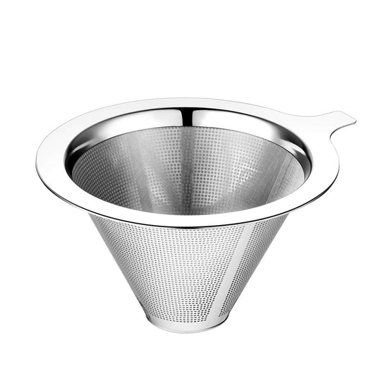 BrewFlow Stainless Steel Coffee Dripper