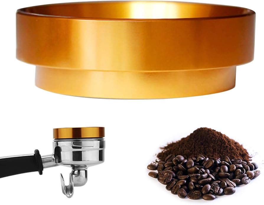 Golden Dosing Ring for Espresso 51MM