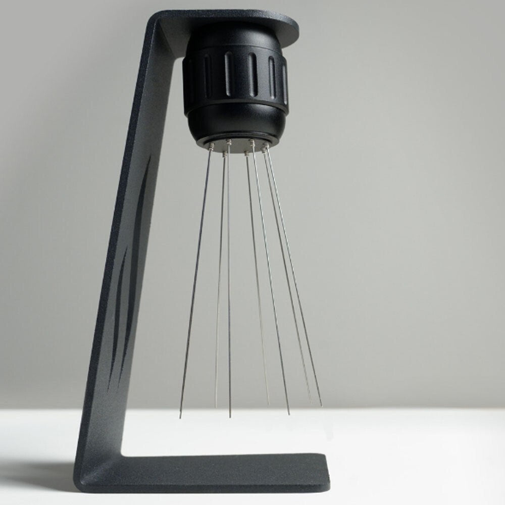 Coffee Distribution Needle Tool with Stand