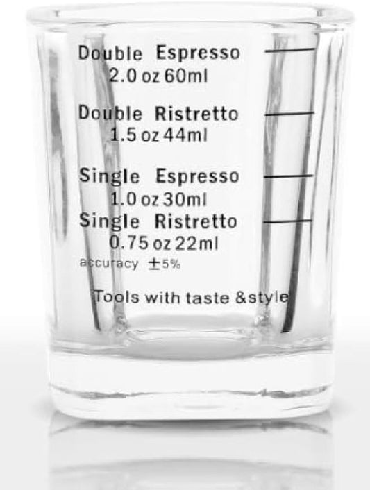 Espresso & Ristretto Measuring Shot Glass – 60ml