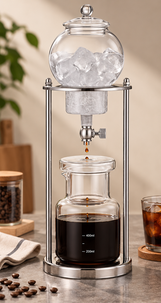 Glass Cold Brew Coffee Dripper Tower – Ice Drip Coffee Maker