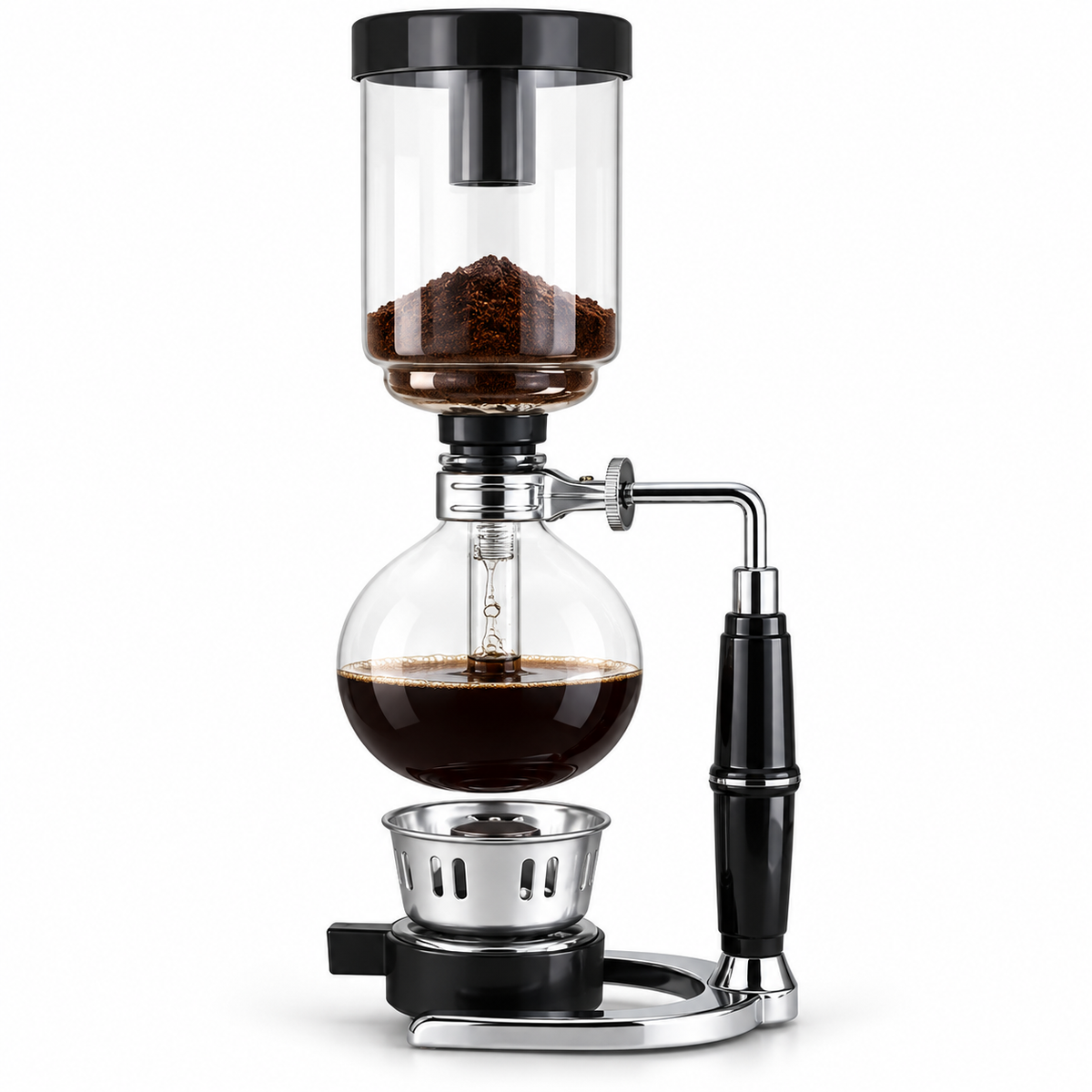 Manual Siphon Coffee Maker – High Borosilicate Glass