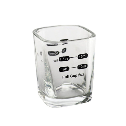 Barista Measuring Shot Glass – Dual Ounce & Milliliter Scale