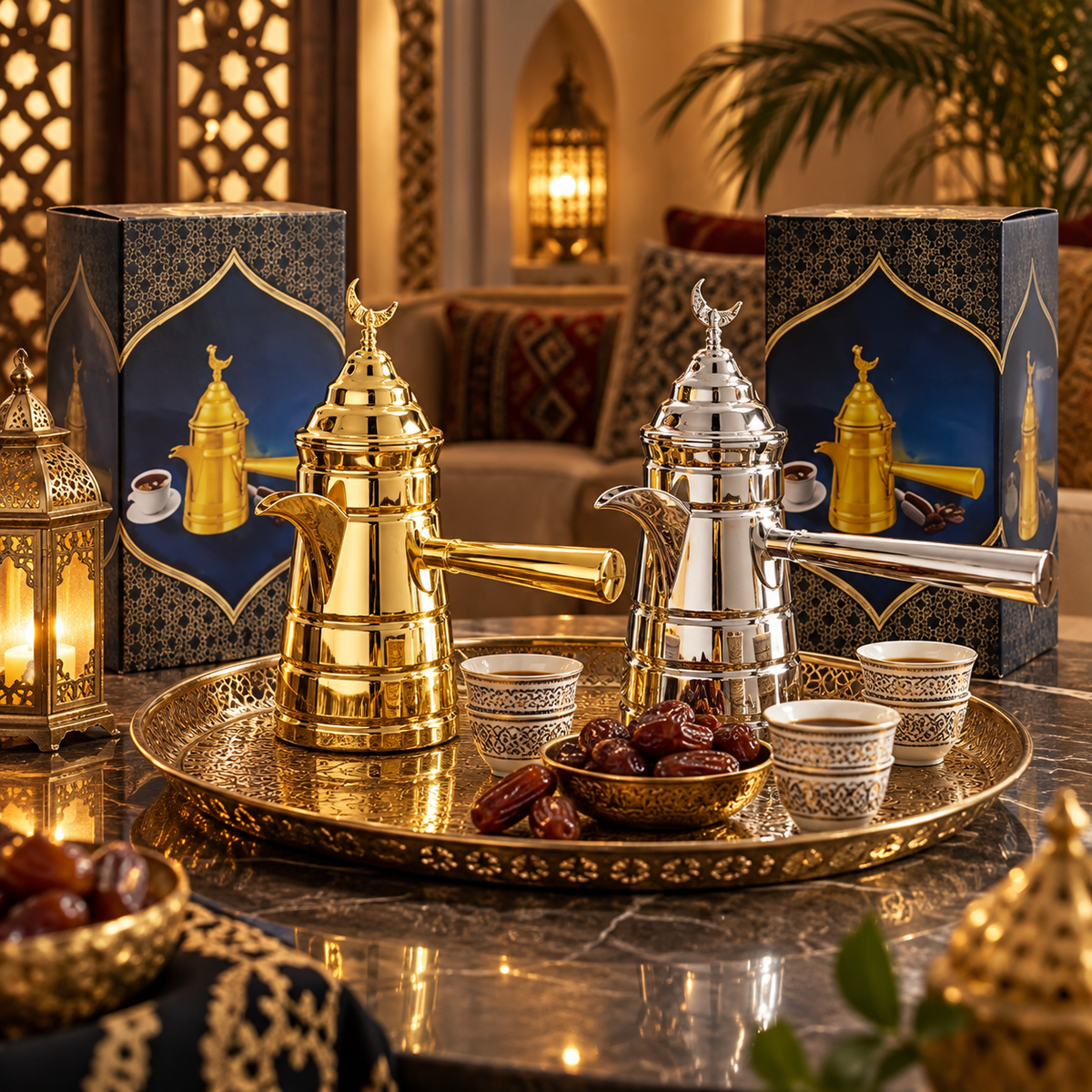 Turkomaz Arabic Coffee Pot 0.8L – دلة قهوة عربية
