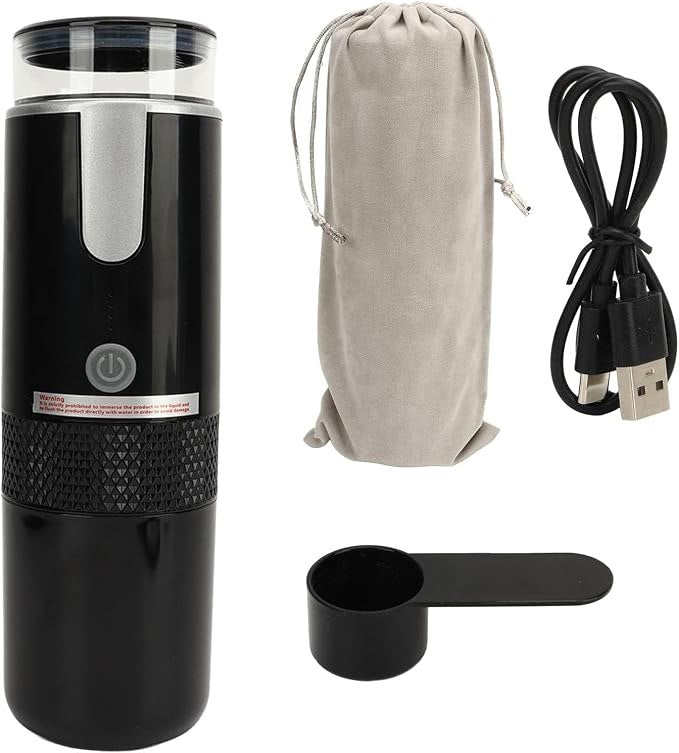 Wireless Portable Capsule Coffee Maker – Rechargeable Travel Coffee Machine