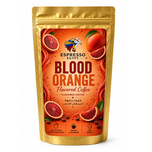 Blood-Orange-Flavored Coffee - 100% Arabica