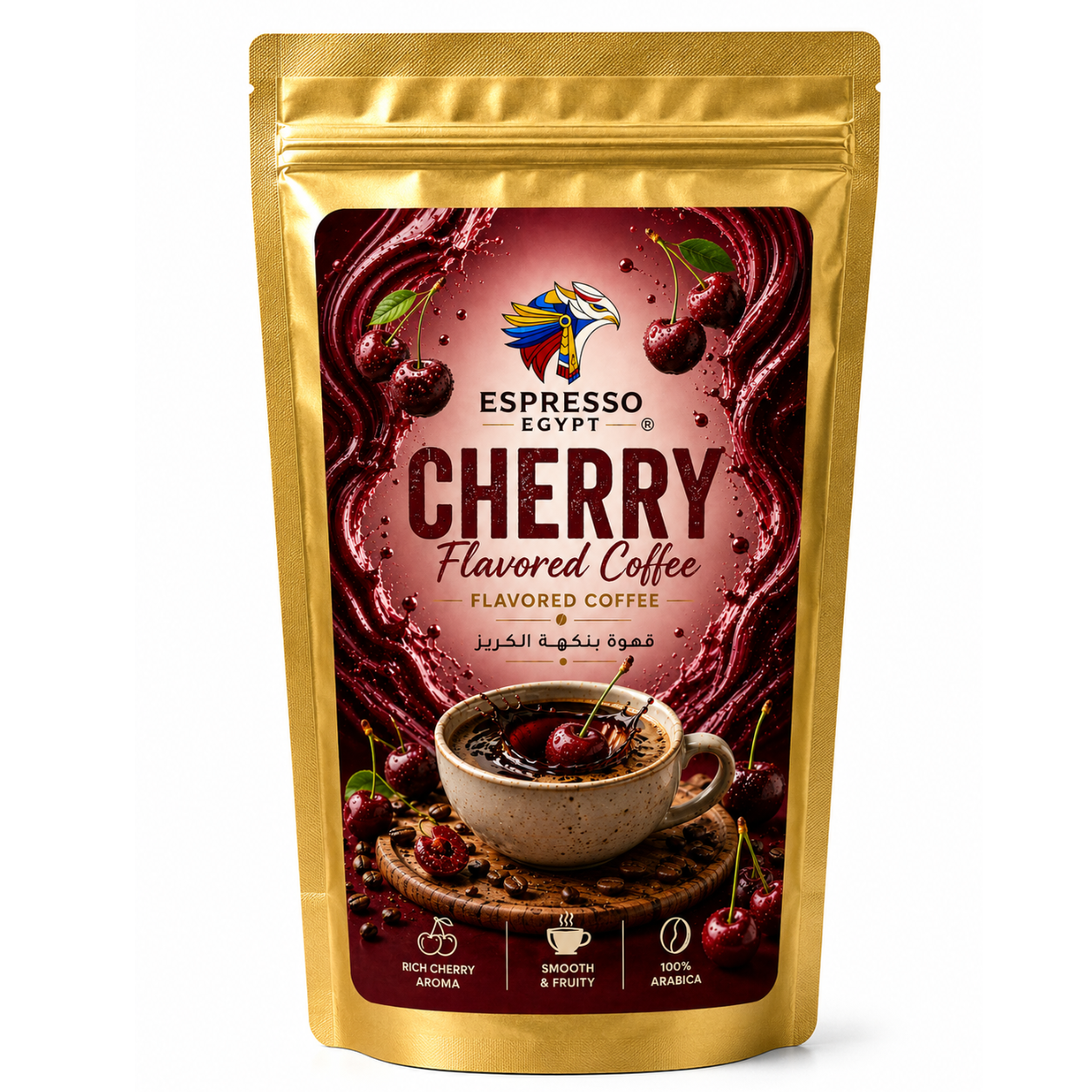 Cherry Flavored-Coffee - 100% Arabica