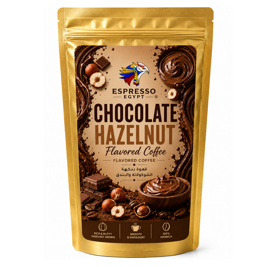 Chocolate-Hazelnut-Flavored Coffee - 100% Arabica