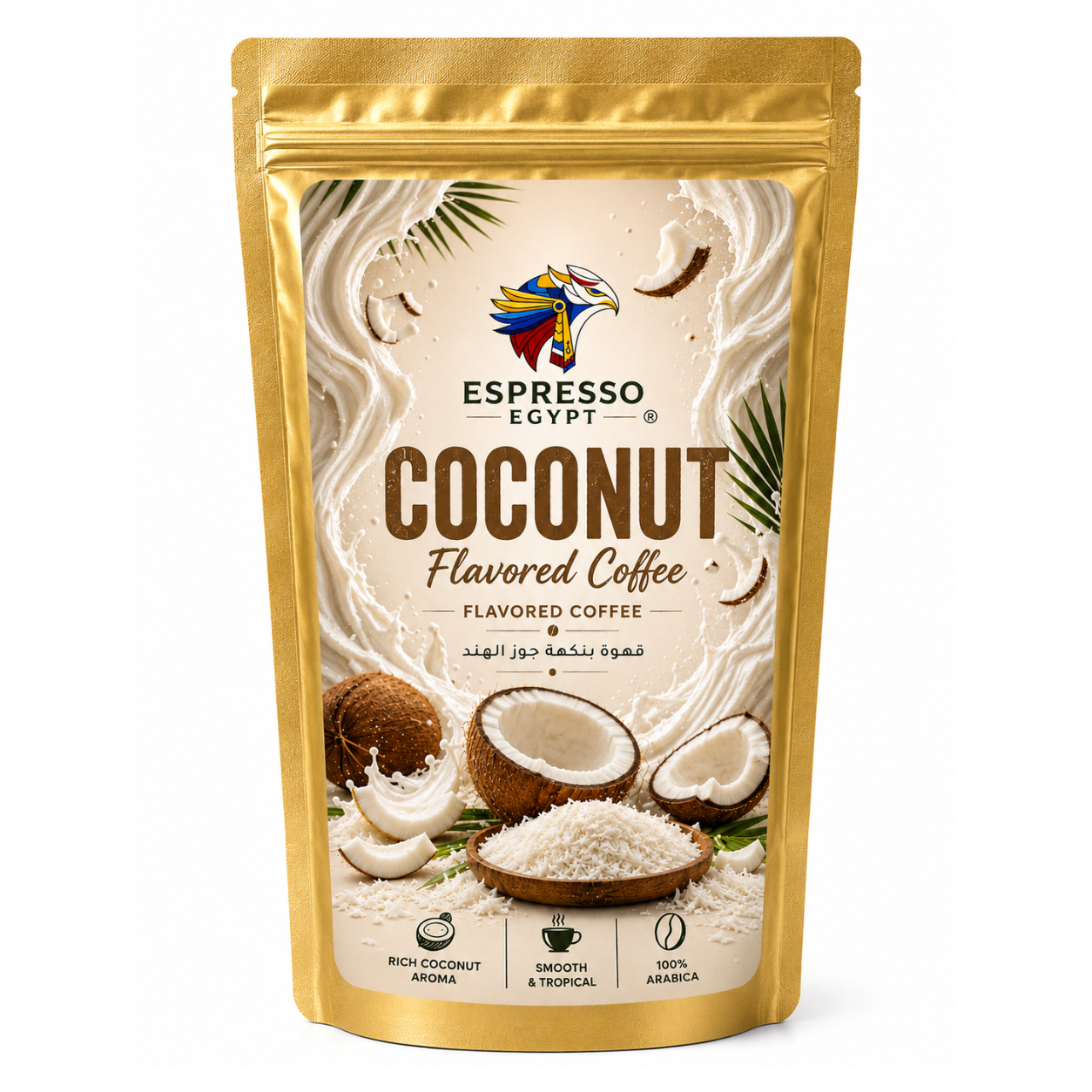 Coconut-Flavored Coffee - 100% Arabica