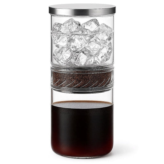BrewDrop™ – Cold Brew Coffee Dripper | قطّارة قهوة باردة برو دروب