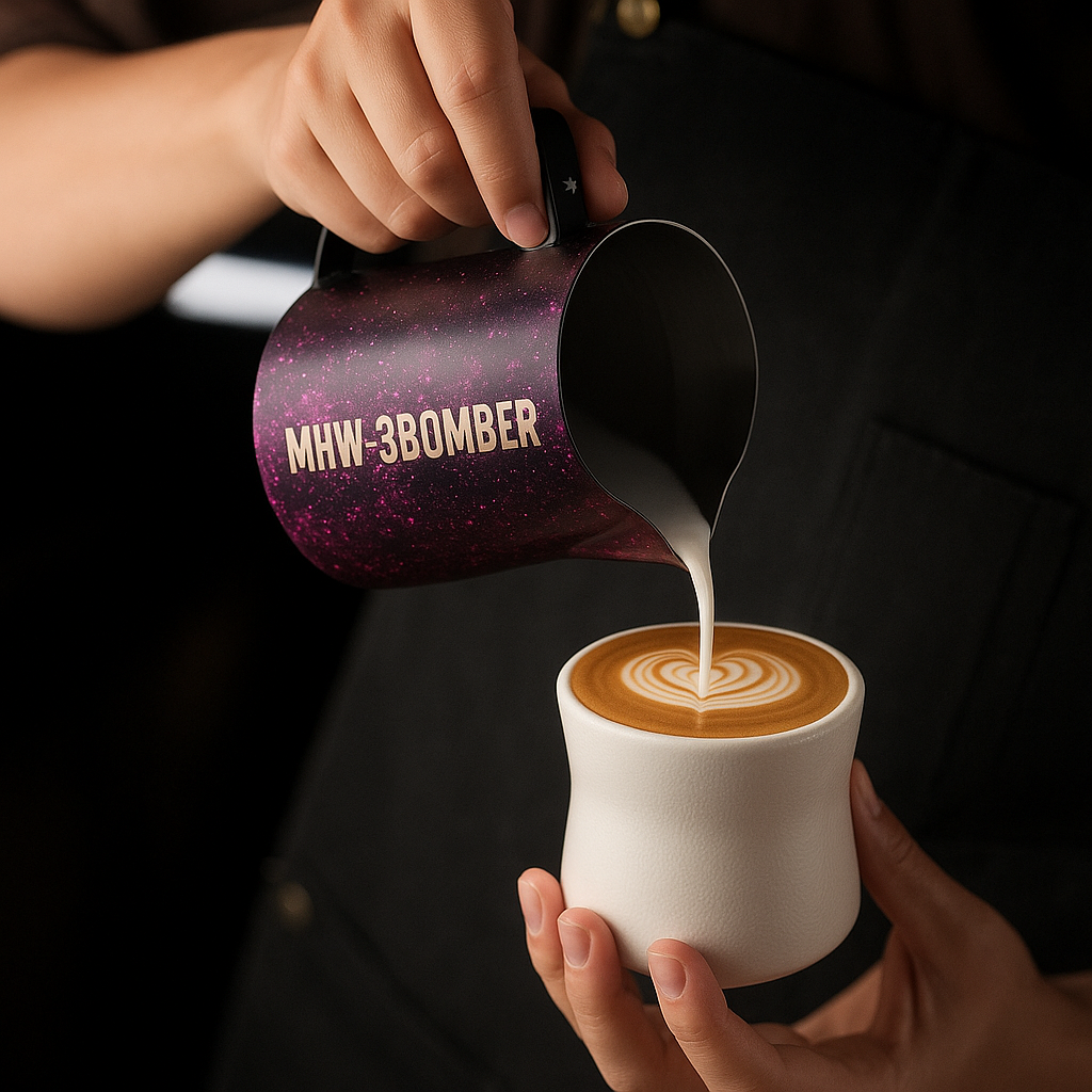 MHW-3BOM Galaxy Milk Frothing Pitcher 600ml – إبريق تبخير الحليب جالاكسي الاحترافي 600 مل