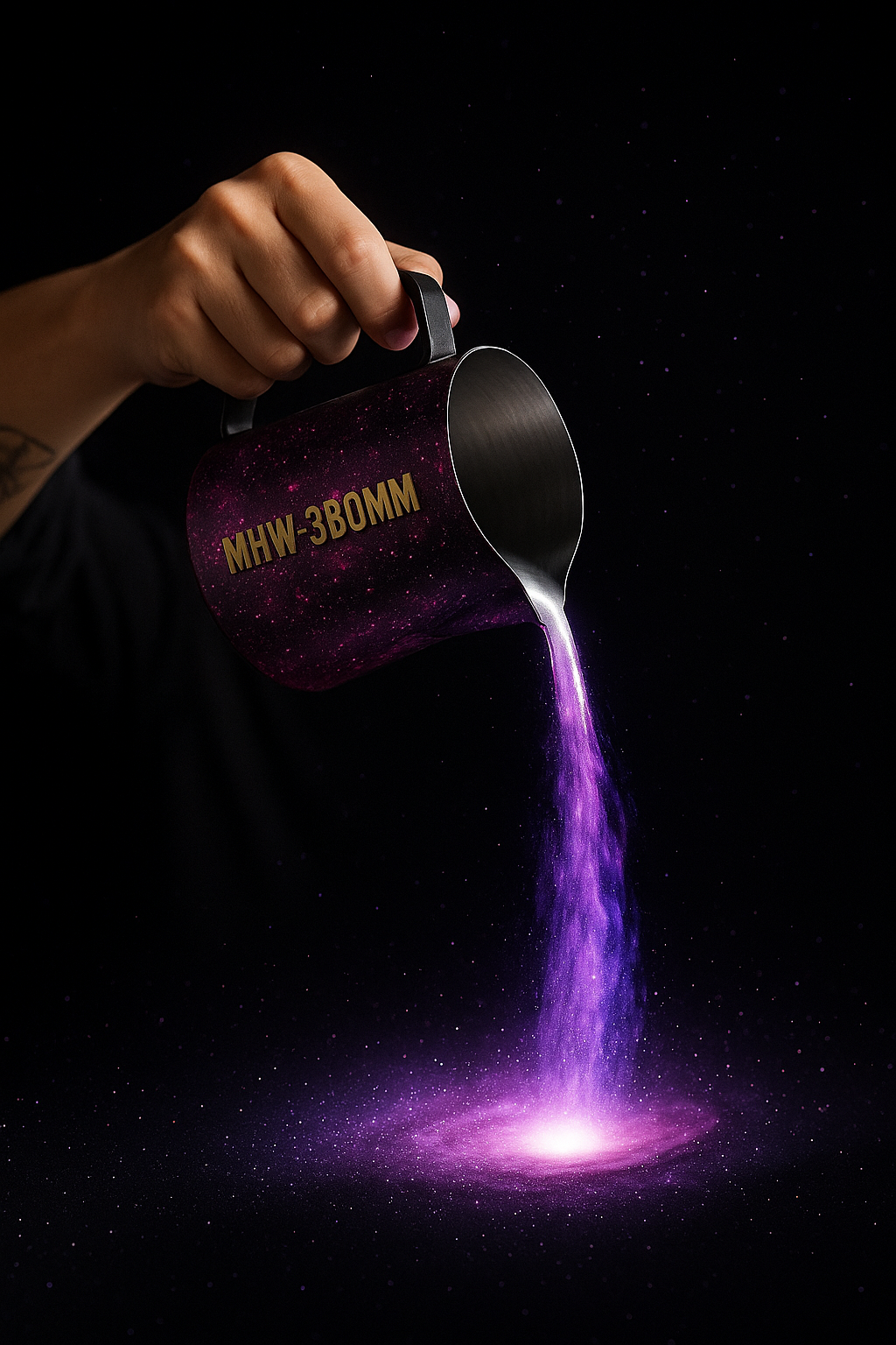 MHW-3BOM Galaxy Milk Frothing Pitcher 600ml – إبريق تبخير الحليب جالاكسي الاحترافي 600 مل