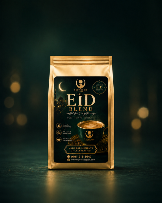 Eid Blend Coffee by Espresso Egypt – Limited Edition Festive Coffee for Eid Gatherings