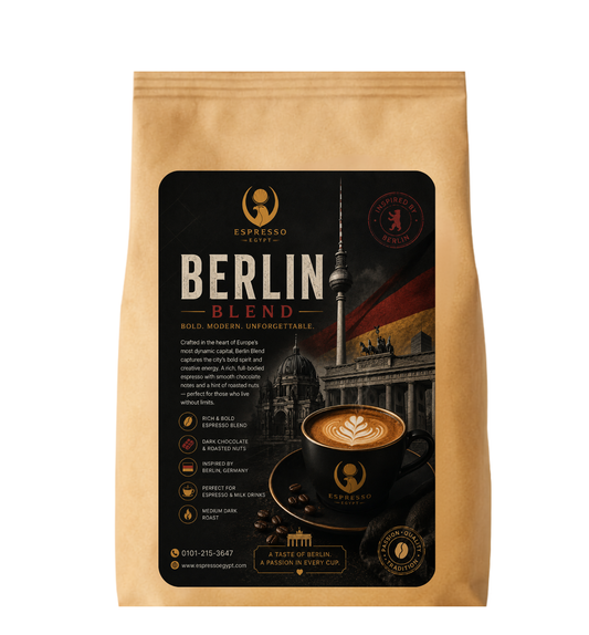 Espresso Egypt Berlin Blend Coffee | Medium Dark Roast Espresso Blend