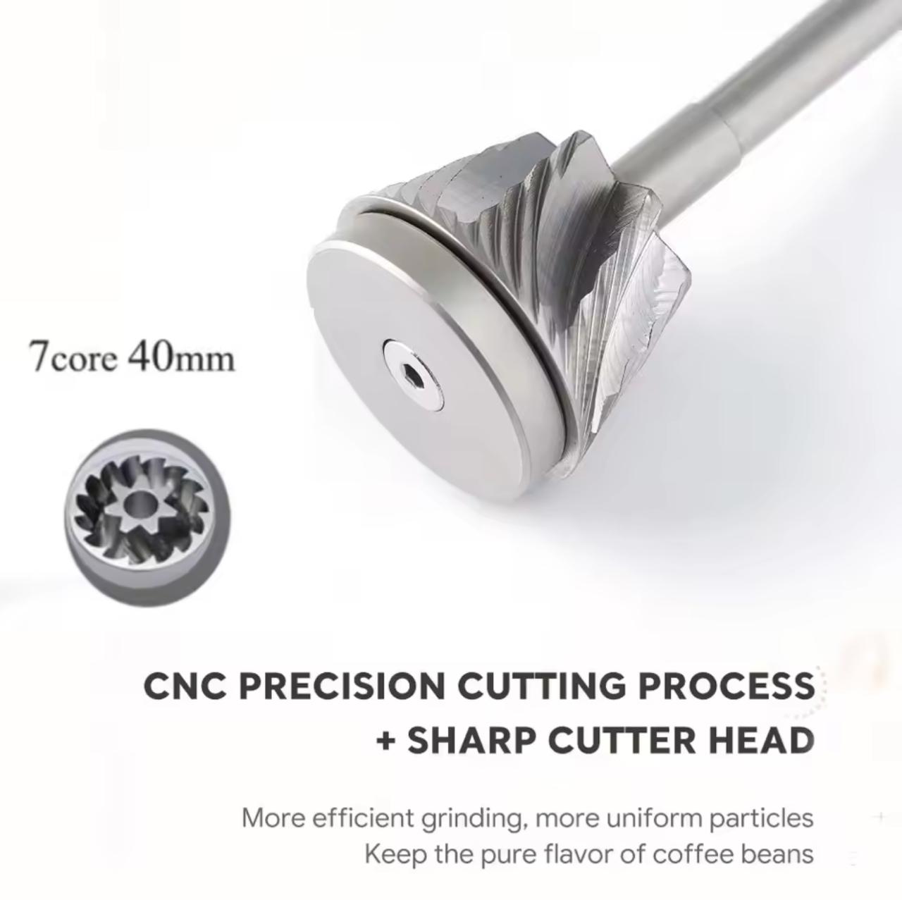 Premium Manual Coffee Grinder – Precision Burr Mill