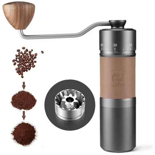 Premium Manual Coffee Grinder – Precision Burr Mill