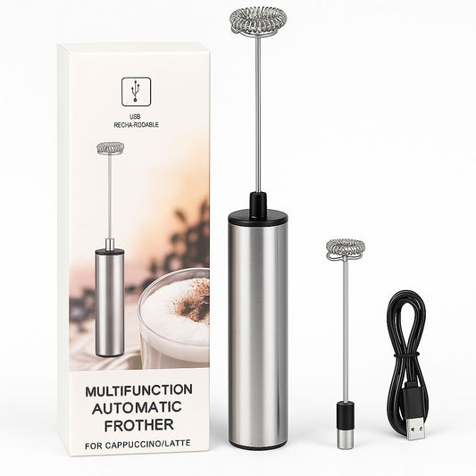 BaristaFoam – Premium USB Milk Frother - مضرب الحليب الكهربائي يو إس